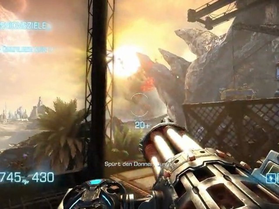 Let's Play Bulletstorm #004 [Deutsch] [Uncut] [HD] - Zielen ist für Pussies!