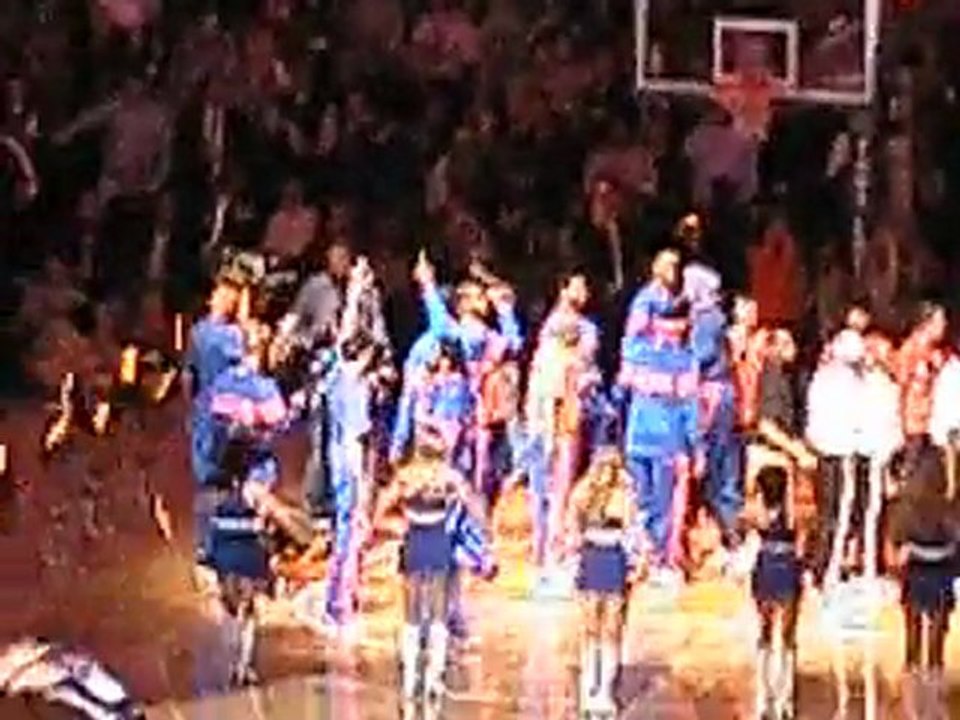 03/21/2011 - Celtics Vs. Knicks - Starting Lineups Introduced