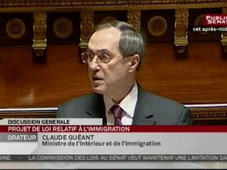 SEANCE,Projet de loi - Immigration, intégration et nationalité