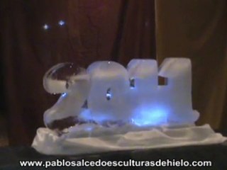 Evento corporativo Escultura de hielo 2010  y 2011