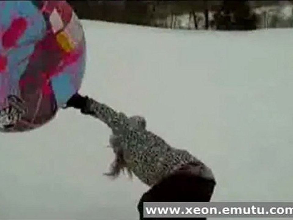 snow tube ejection