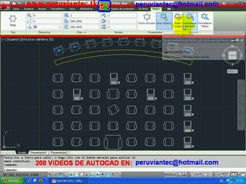 200 VIDEOS SECRETOS DE AUTOCAD 2012 2D y 3D APRENDA EN CASA, 207 CURSO AUTOCAD 2012