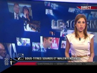 2011 03 28 - LEA SALAME - I>TELE by vuesalatele