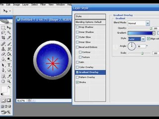 animated glowing orb button