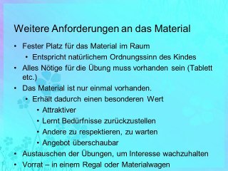 Zusammenstellung einer neuen Übung des täglichen Lebens