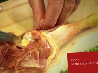 Tour de mains St Sever : désossage d'une cuisse de volaille