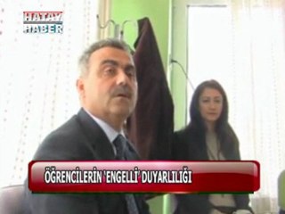 öğrencilerin engelli duyarlılığı