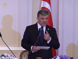 Gül, Pakistan Cumhurbaşkanı Zardari’nin onuruna resmî akşam yemeği verdi