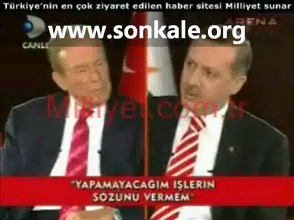 Erdoğan: yargının içine ...
