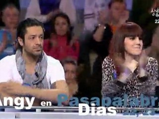 Angy en Pasapalabra a las 20h en Telecinco del 22 al 24 de Marzo