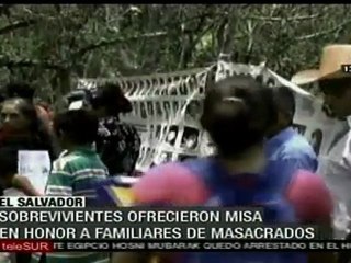 El Salvador: sobrevivientes de Guacuco piden justicia