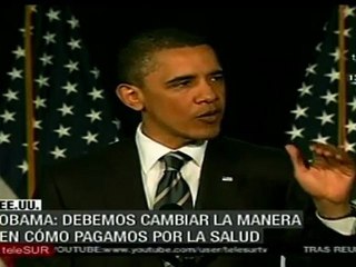 Obama anuncia recortes en salud