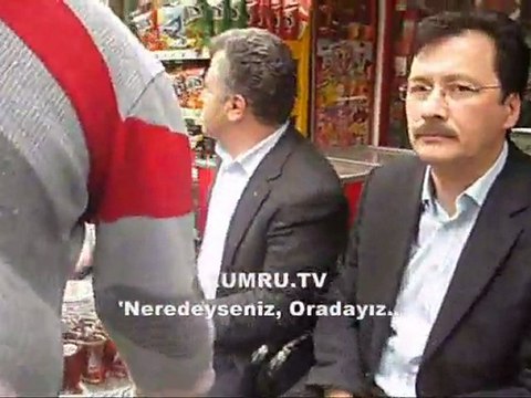 Ak Parti Ordu Milletvekili Eyüp Fatsa, aday olarak girmediği seçimlerde adaylarla Kumru'ya geldi