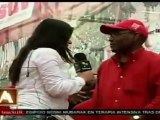 Pueblo venezolano apoya al presidente Hugo Chávez
