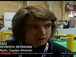 Robots de todo el mundo compiten en Irán