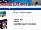 Kevin Fahey's Download PLR Products Overview