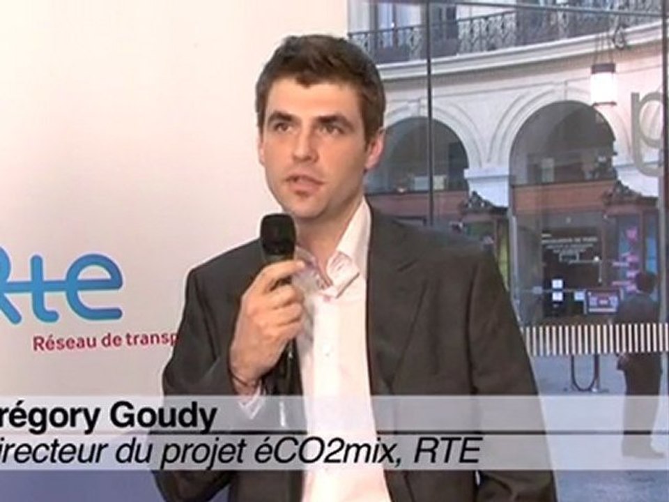 Grégory Goudy, Directeur du projet éCO2mix chez RTE