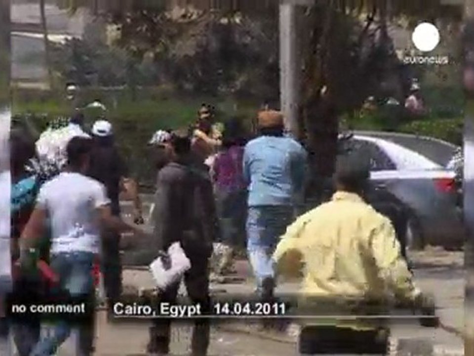 Egypte : Pro et anti-Khadafi s'affrontent... - no comment