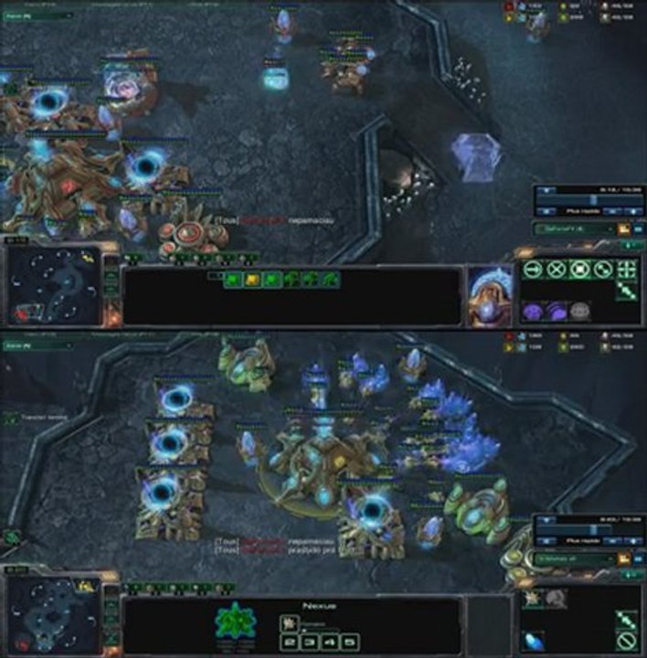 [SC2] GeForceFX VS Anomaly Views of 2 players Starcraft II
