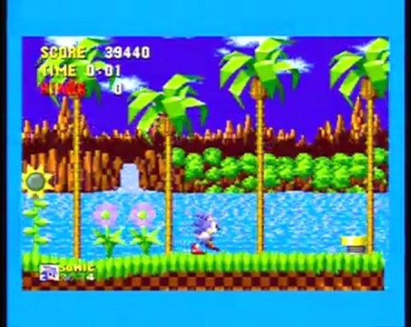 Sonic The HedgeHog - MegaDrive (GamePlay)
