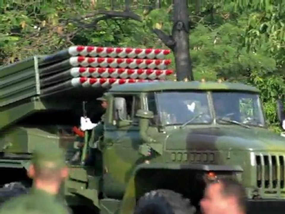 Anniversaire: l'armée cubaine en répétition