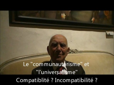 Stéphane Hessel à Auxerre le secret du bonheur