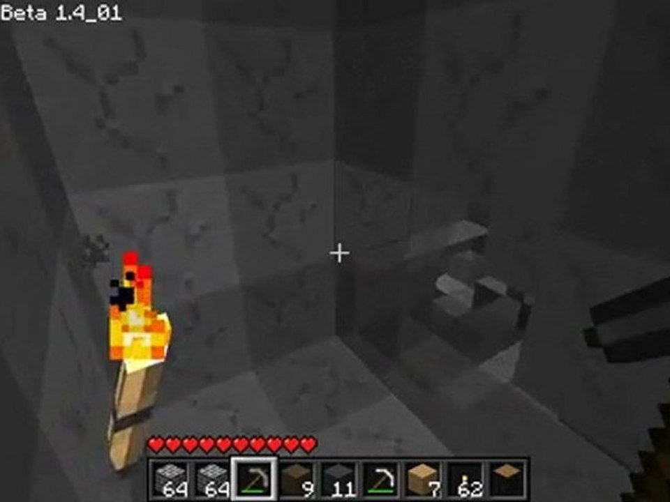 MineCraft - (Minage) La grotte infernale . Partie 4