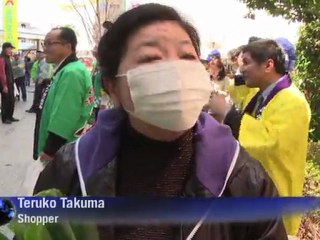 Feria en Tokio vende productos de Fukushima para ayudar víctimas