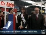 Miss France inaugure le Salon Ouest Collectivités (caen)