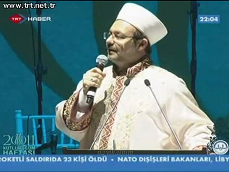 7 Diyanet işl.Bşk. Prof.Dr.M.Görmez-2 Kutlu Doğum 2011