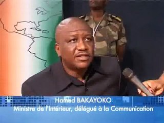 Le Ministre hamed BAKAYOKO visite la RTI