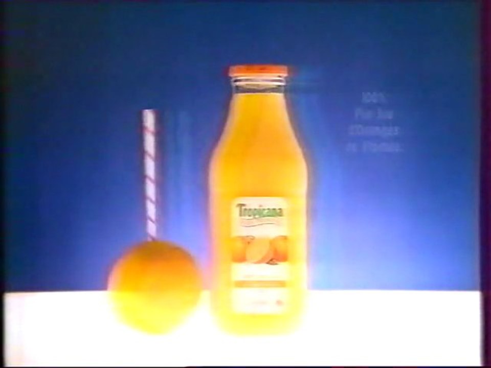 Publicité Tropicana 1992