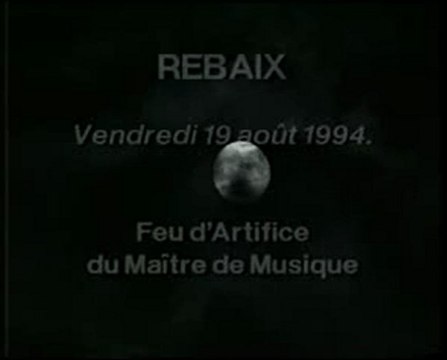 Les Feux d'Artifices du Maître de Musique à Rebaix