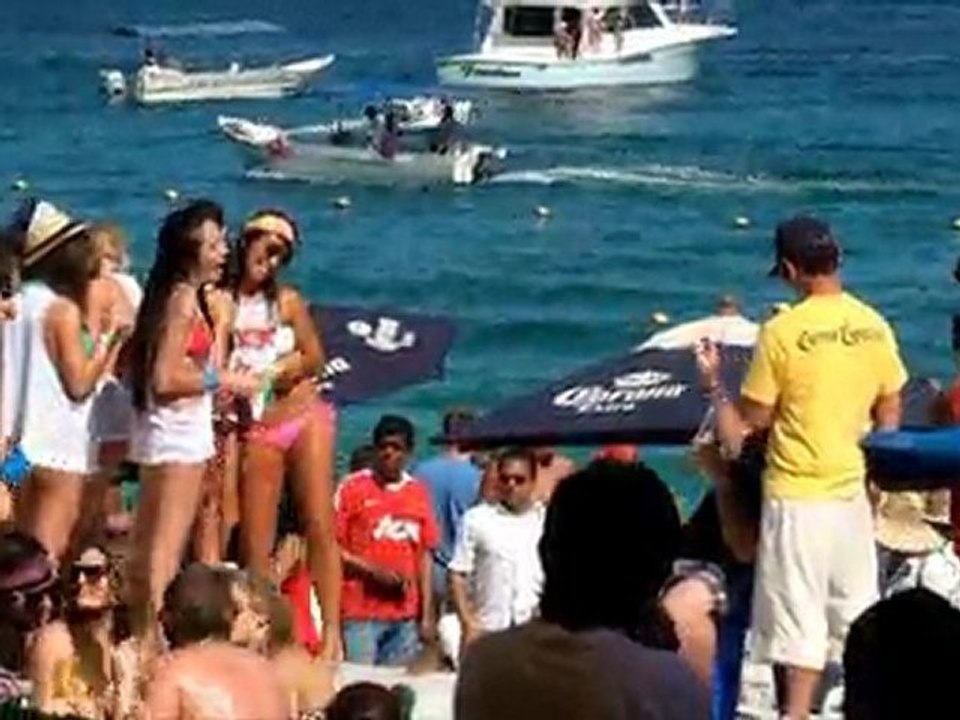 2011 Spring Break Mango Deck Cabo San Lucas Wet T Shirt Contest