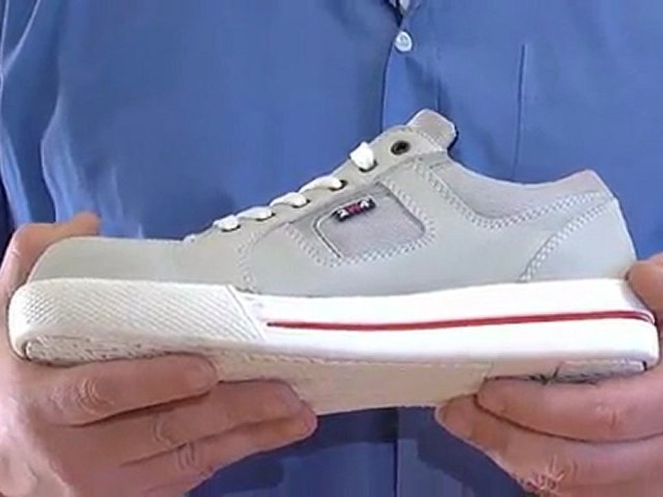 S1P Sicherheitsschuhe 2WORK4 Sneaker JOHN weiß