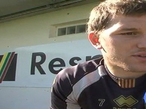 Les itv d'avant match USAP Racing Metro - Avril 2011