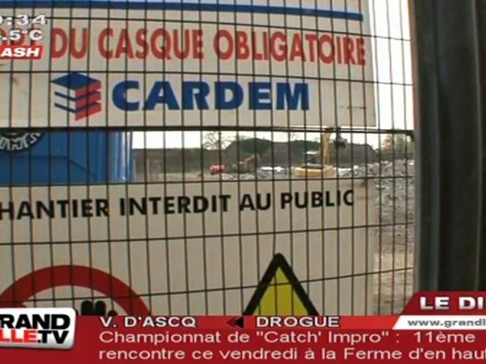 Le stade Grimonprez-Jooris n'est plus ! (Lille)