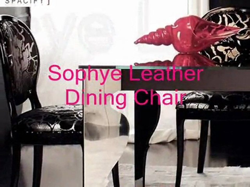 Sophye Leather Dining Chair by Cattelan Italia