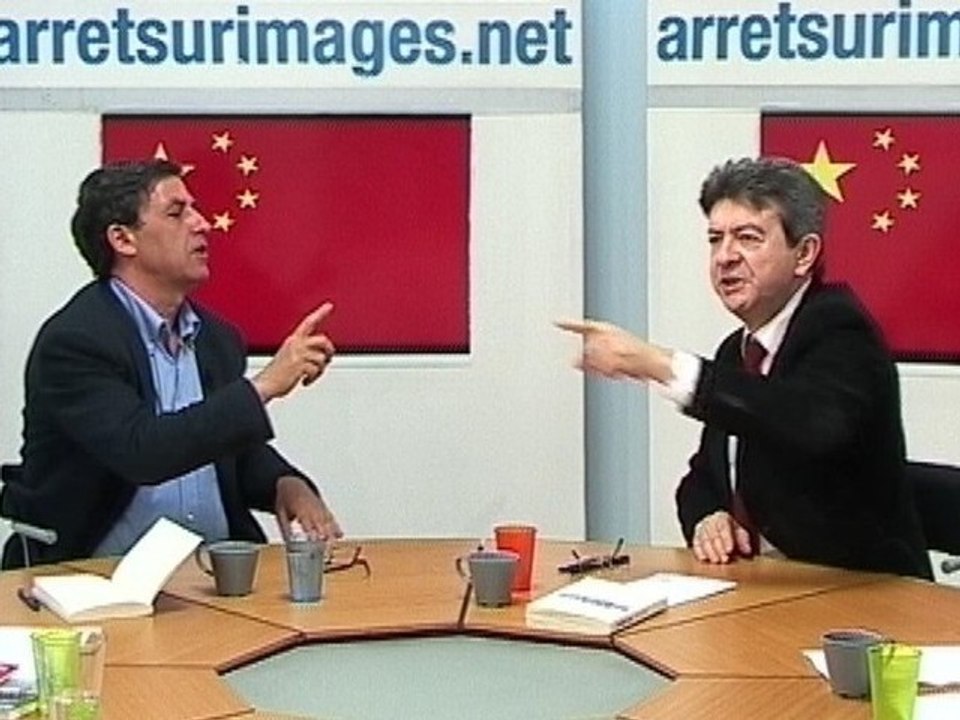 Mélenchon et Todd, la rencontre ArrêtSurImages.net
