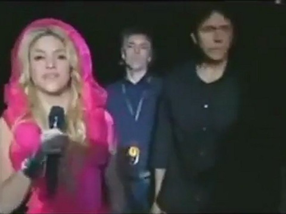 Shakira se fait voler en plein concert