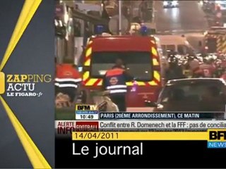 "Les enfants m'ont réveillé en criant Papa y'a le feu !"