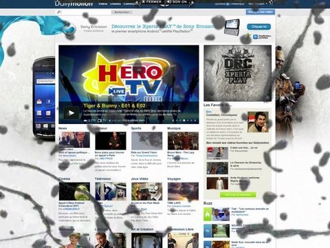 Campagne Xperia Play - Dailymotion