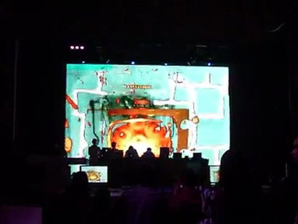 COLDCUT Energy Union Tour live Panzerkunst live, dj Odillon & VJ Coax (UNREzT) 2 @ Mirano