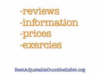 What Are The Best Adjustable Dumbbells I'm able toOrder?
