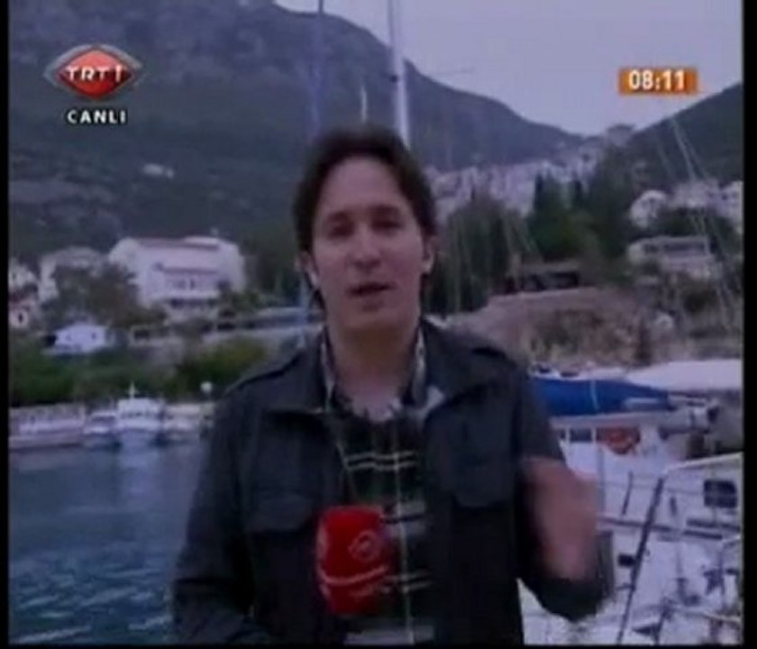 kaş'tan canlı yayın(Sabah Aktüel) TRT 1