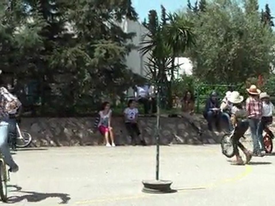 Defilé country monocycle