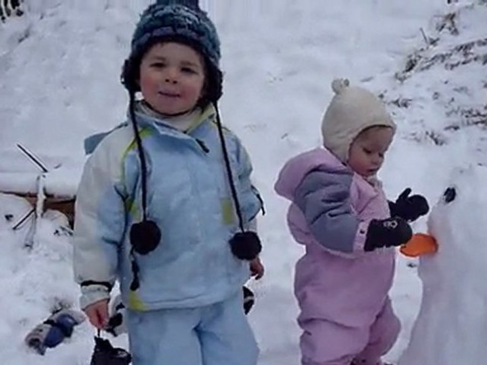 confection du pingouin des neiges