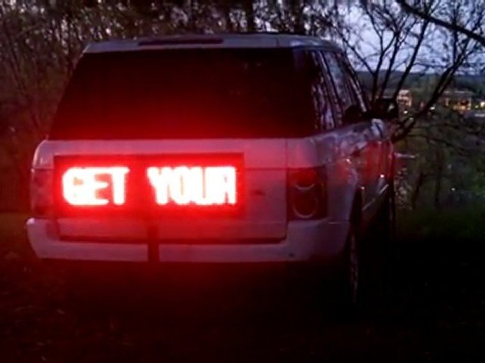 Mobile Adverting sign LED SIgn www.Source4Signs.com