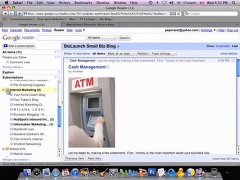 How To Use Google Reader To Track All Of Your Blogs