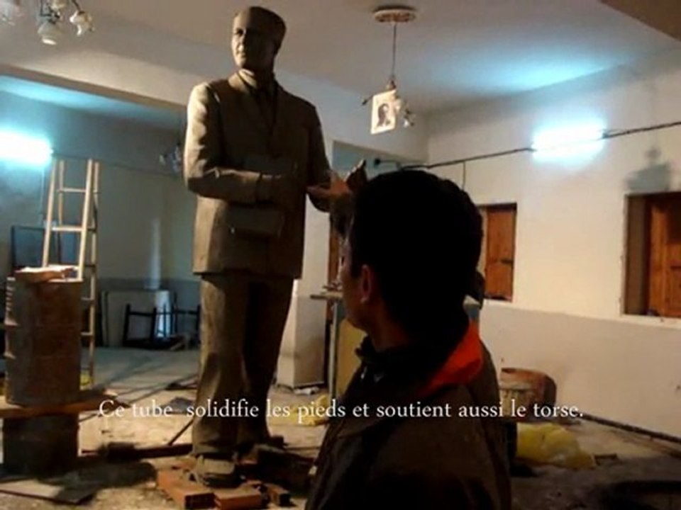 Stèle de Jean Elmuhuv Amrouche à Ighil Ali Partie (01)